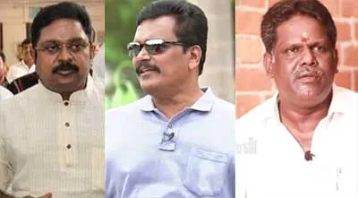 ttv dinakaran - thanga tamilselvan - Theni Karnan